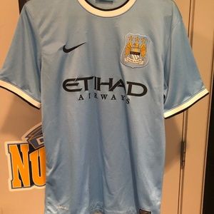 Manchester City Authentic Soccer Jersey